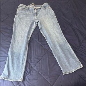 Lee Relaxed Fit Straight Leg Jeans - Classic Blue